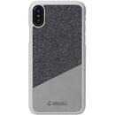 Krusell Krusell Tanum Cover Apple iPhone XS grey