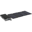 420-56  Solar 4-Panel 25000mAh Negru