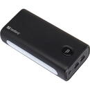 420-68 USB-C PD, 30000 mAh, 20W, Negru