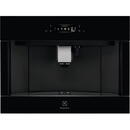 AUTOMAT  KBC85Z,Control touch, 12 programe, Display TFT activ, Capacitate rezervor apa 2.5 l, Capacitate rasnita 350 grame, Indicator reumplere cafea si apa, Sticla neagra