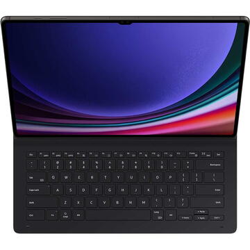 Husa de protectie Samsung Book Cover Keyboard pentru Galaxy SlimTab S9 Ultra, Black