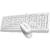 Tastatura A4Tech Kit  F1010 cu fir, alb