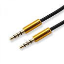 SBOX Sbox 3535-1.5G AUX Cable 3.5mm to 3.5mm Golden Kiwi Gold
