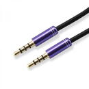 SBOX Sbox 3535-1.5U AUX Cable 3.5mm to 3.5mm Plum Purple