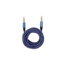 SBOX Sbox 3535-1.5BL AUX Cable 3.5mm to 3.5mm Blueberry Blue