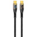 Tellur Data Cable Type-C to Type-C PD60W 100cm Black