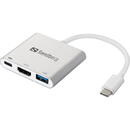 Sandberg Sandberg 136-00 USB-C Mini Dock HDMI+USB