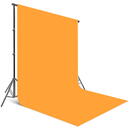 Generic Fundal studio foto 2.72x10m #35 Yellow Orange din hartie
