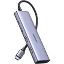 UGREEN HUB USB-C - 2 x USB-A / 2 x USB-C 20 cm Ugreen CM473 - gray