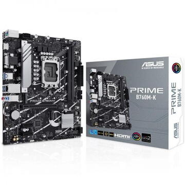 Placa de baza Asus MB  PRIME B760M-K DDR5 LGA1700