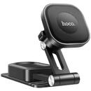 Hoco Hoco - Car Holder Mike (H4) - Suction Cup, Magnetic Grip for Dashboard and Center Console - Black