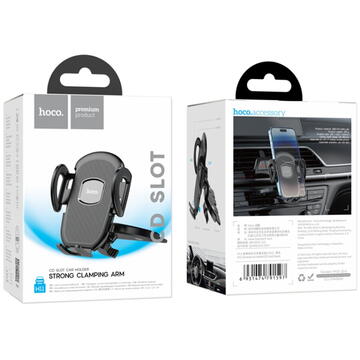 Hoco - Car Holder (H11) - Clamp Grip for CD Slot - Black