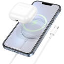 Hoco Hoco - Wireless Charger Original Series (CW47) - Fast Charging, for iPhone, AirPods, 15W - Silver
