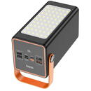 Hoco Hoco - Power Bank Super (J107) - 4xUSB, Type-C, Lightning, Micro-USB, Digital Display, LED Light, 3A, 90000mAh, 22.5W - Black