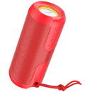 Boxa Wireless BT 5.1, FM, Card TF, Disk U, Lumini RGB, 10W, 1200mAh - Hoco Artistic Sports (BS48) - Red