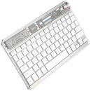 Hoco Tastatura Wireless Bluetooth, 500mAh - Hoco Transparent Discovery Edition (S55) - Space White