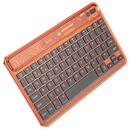 Hoco Tastatura Wireless Bluetooth, 500mAh - Hoco Transparent Discovery Edition (S55) - Citrus Color