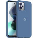 Motorola Premium Soft Case pentru Moto G23 Albastru
