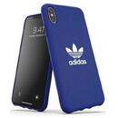 Adidas Adidas Moulded Case CANVAS iPhone Xs Max niebieski/blue 34960