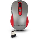 ESPERANZA WIRELESS 2.4GHZ OPTICAL MOUSE 6D USB ADARA RED