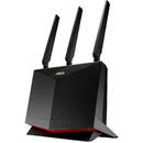 Asus 4G-AC86U, AC2600, Dual-band, 4G LTE, MU-MIMO, AiProtection Pro, 3 antene Wi-Fi