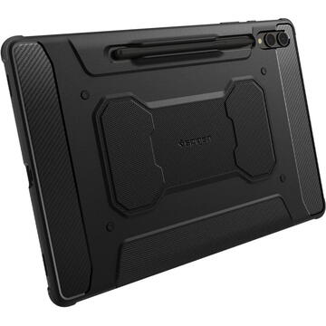 Galaxy Tab S9 Plus Spigen Rugged Armor Pro, negru