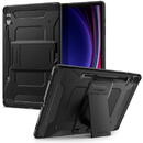 Husa pentru Samsung Galaxy Tab S9 Plus - Spigen Tough Armor Pro - Black