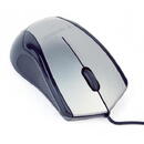 Gembird optical mouse MUS-3B-02-BG 1000 DPI USB Black space grey