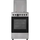 Samus Aragaz pe gaz 4 zone cuptor electric SM563AENS INOX Argintiu