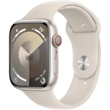 Smartwatch Apple Watch Series 9 GPS + Cellular 45mm Starlight Aluminium Case with Sport Band M/L Starlight