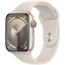 Apple Watch Series 9 GPS + Cellular 45mm Starlight Aluminium Case with Sport Band M/L Starlight