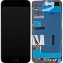 Apple Display cu Touchscreen Apple iPhone 8 Plus, cu Rama, Negru, Service Pack 661-09032
