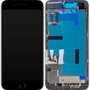 Apple Display cu Touchscreen Apple iPhone 7 Plus, cu Rama, Negru, Service Pack 661-07297