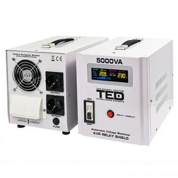 Ted Electric Stabilizator retea maxim 5000VA-AVR RT Series TED000187