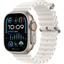 Watch Ultra 2 GPS + Cellular 49mm Titanium Case with Ocean Band White
