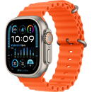 Watch Ultra 2 GPS + Cellular 49mm Titanium Case with Ocean Band Orange