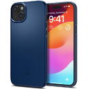 Spigen Thin Fit case for iPhone 15 Plus - blue
