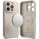 Ringke Husa pentru iPhone 15 Pro Max - Ringke Silicone Magnetic - Stone