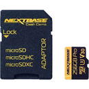 Card micro SD 256GB U3 cu adaptor