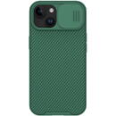 Nillkin CamShield Pro Magnetic Case for iPhone 15 Plus with camera cover - green