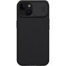 Nillkin CamShield Pro Magnetic Case for iPhone 15 Plus with camera cover - black