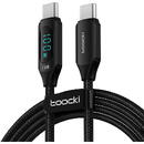 Toocki Toocki Charging Cable USB C-C, 1m, 100W (Black)