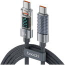 Toocki Toocki Charging Cable C-C, 1m, 100W (Grey)