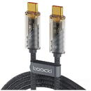 Toocki Toocki Charging Cable C-C, 1m, PD 60W (Grey)