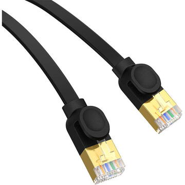 Baseus Cat 7 UTP Ethernet RJ45 Cable Flat 1,5m black