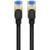 Baseus Braided network cable cat.7 Ethernet RJ45, 10Gbps, 5m (black)