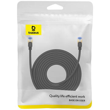 Baseus B0013320B111-07, Cat7, UTP, 10m, Black