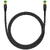 Baseus Braided network cable cat.8 Ethernet RJ45, 40Gbps, 1m (black)
