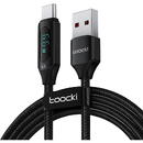 Toocki Toocki Charging Cable USB A-C, 1m, 66W (Black)