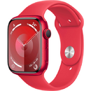 Apple Watch Series 9 LTE 45mm Aluminium Case with Sport Band S/M RED